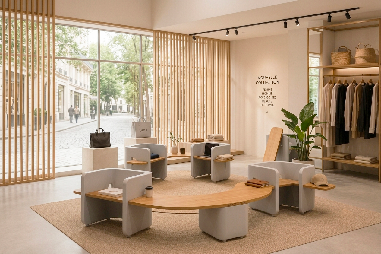 Luma — Design objet pop-up